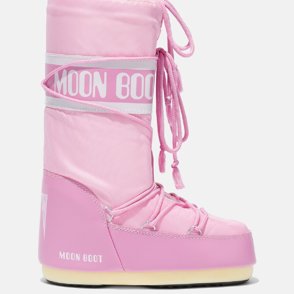 Moon Boot Vibrant Pink Snow Boots
